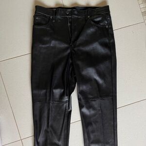 GAP Faux Leather Pants NWOT  12R